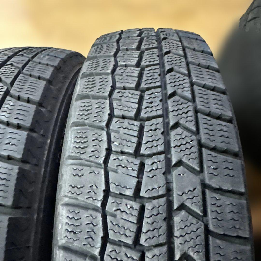 ダンロップ　155/70R13 冬用タイヤ　2023年　4本(42)