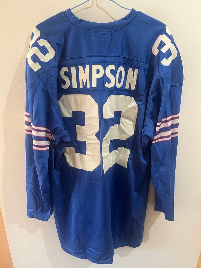 NFL　バッファロー・ビルズ O.J.シンプソン　ゲームシャツ　ユニフォーム