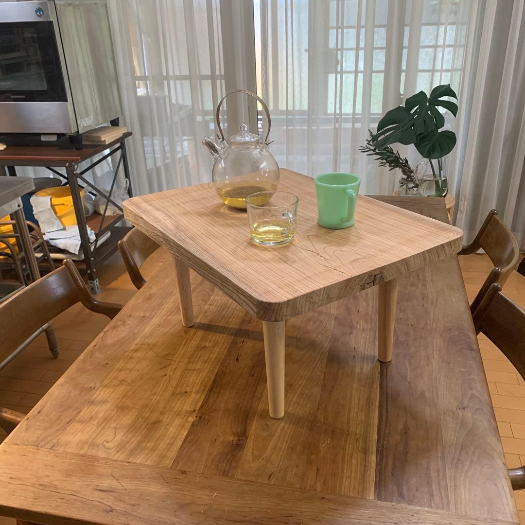 ナチュラルウッド 長方形テーブル