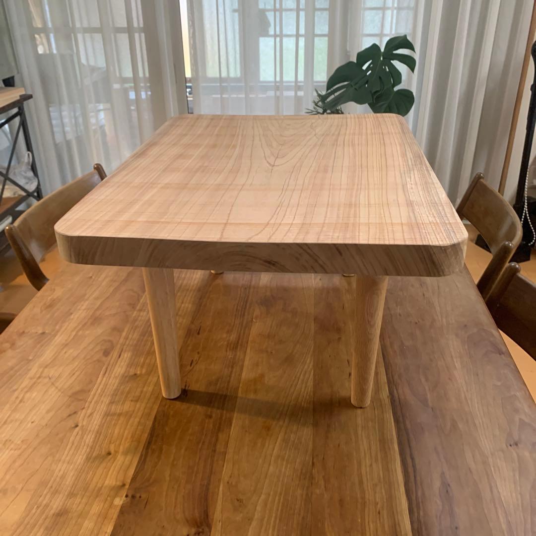 ナチュラルウッド 長方形テーブル