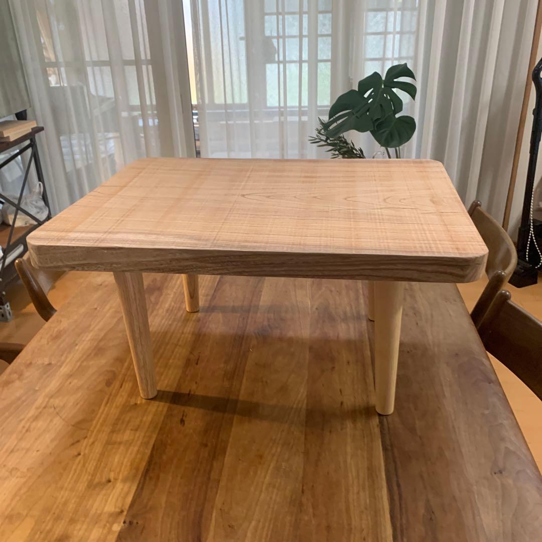 ナチュラルウッド 長方形テーブル