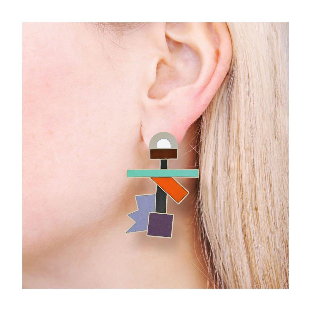 ACME STUDIO 80s エットーレソットサス MEMPHIS ピアス