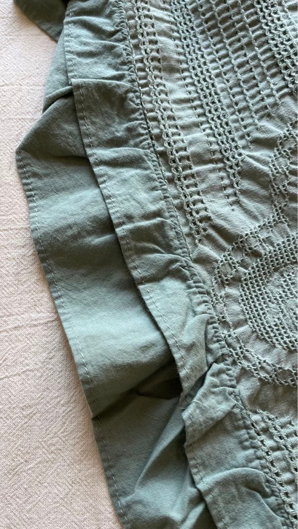 トルコ向けデザイン ハート柄コットンベッドスプレッド 150×200