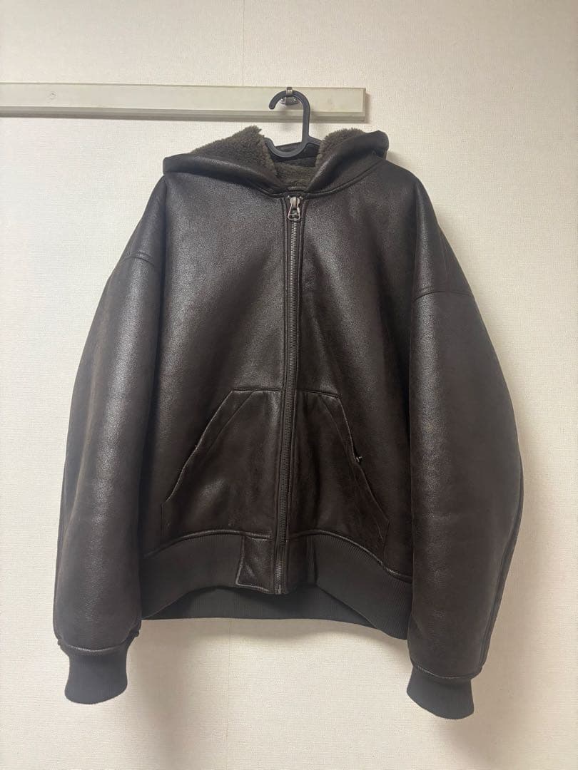 ZARA ダブルフェイスフェイクレザージャケット