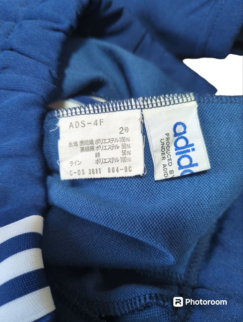 80〜90s adidas 　ヴィンテージジャージ　セットアップ　古着