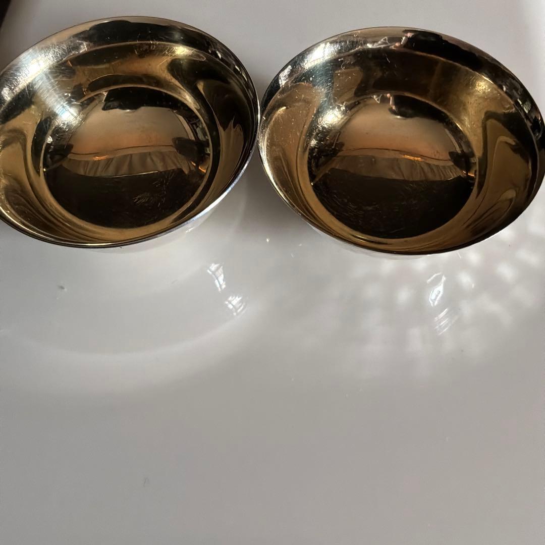 純銀　ぐい呑み　銀杯　田中貴金属　骨董品　美術品　JAPAN 盃