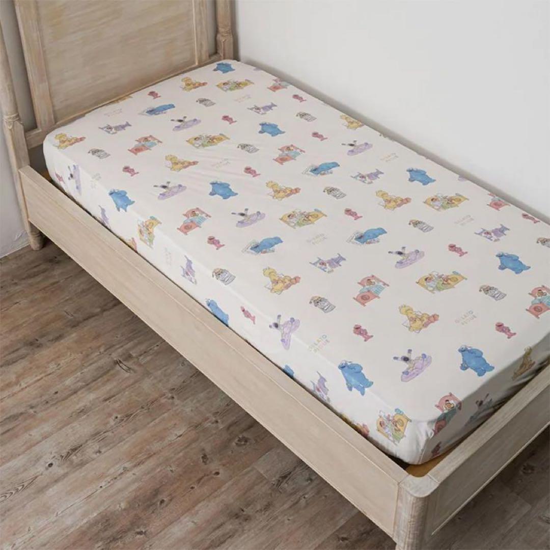 ジェラートピケ ジェラピケ セサミストリート 寝具 3点セット シングルサイズ