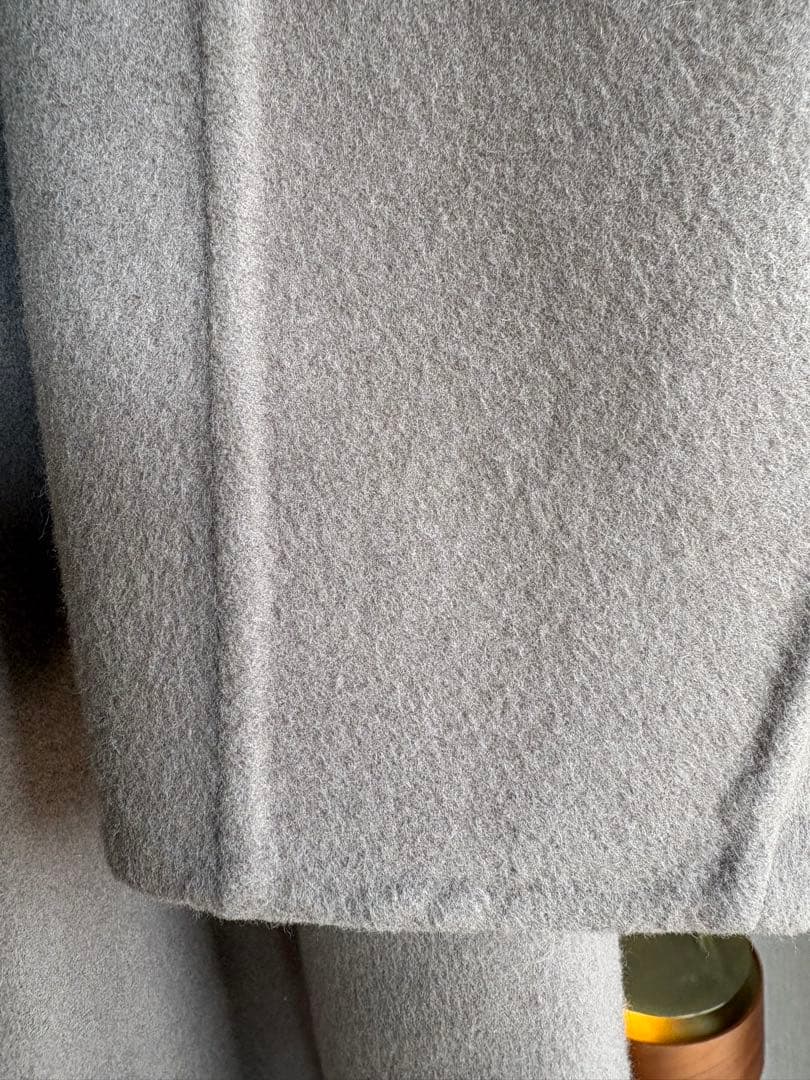 BEIGE, ロングコート＊　ウール100% キュプラ裏地