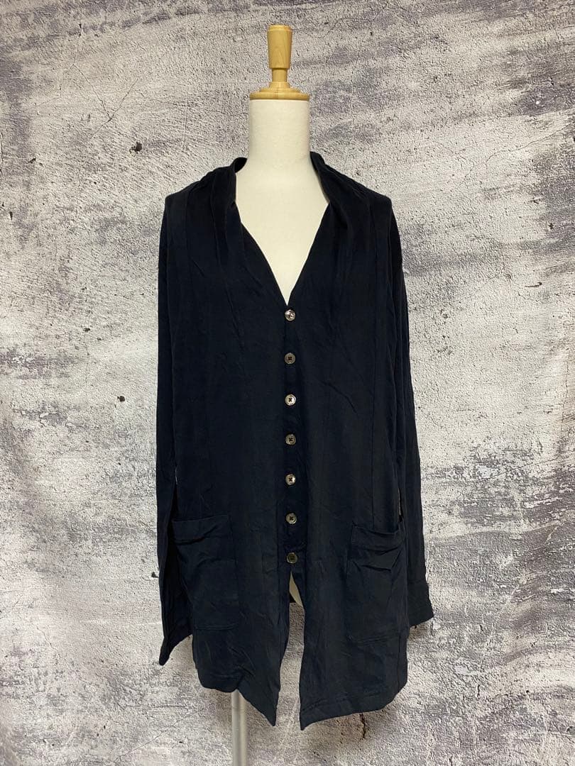 アンドゥムルメステール　ショールカラーカーディガン