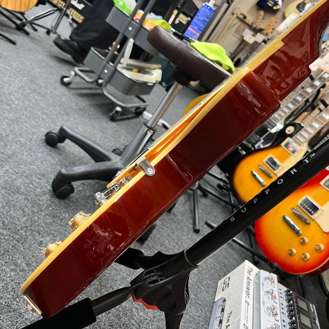 【11426】 Blitz leopard レスポールタイプ バリ杢