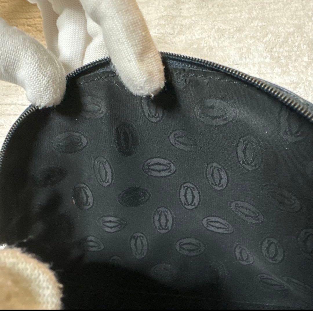 【希少】CARTIER（カルティエ ） レザー マストドゥ ポーチ