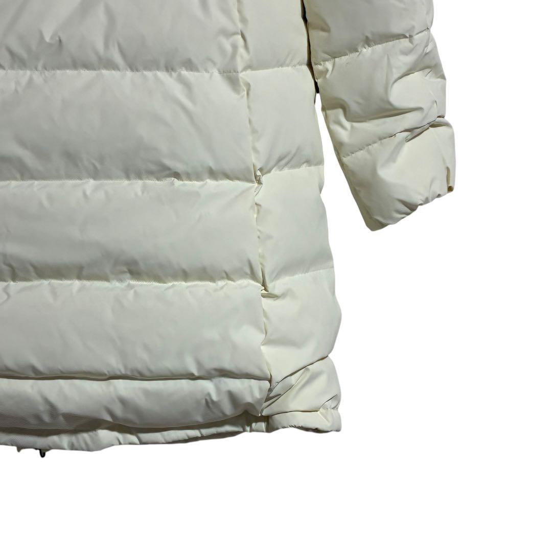 新品未使用 C.C. CROSS ダウンコート 白 38 フーディ 秋冬