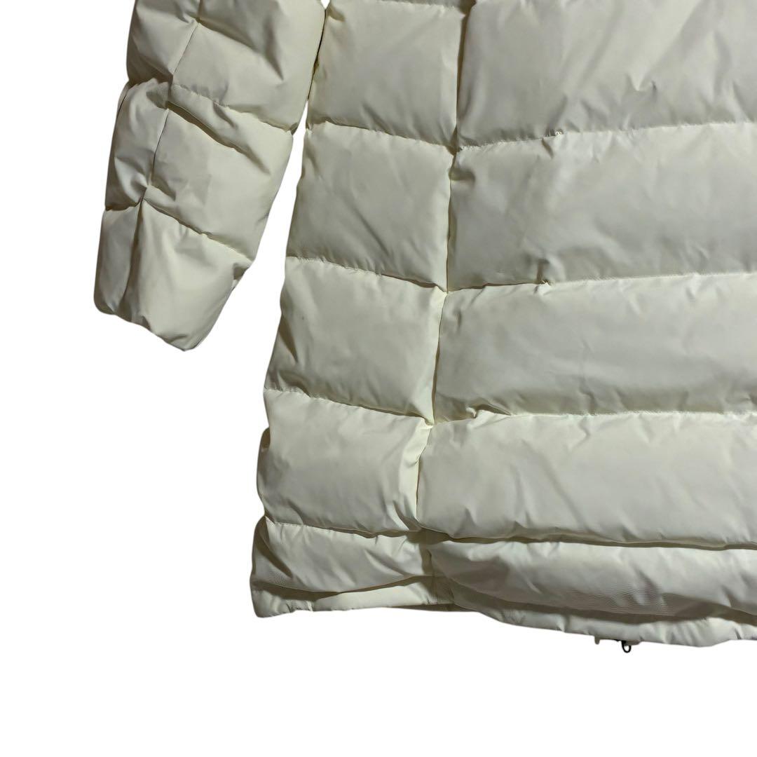 新品未使用 C.C. CROSS ダウンコート 白 38 フーディ 秋冬