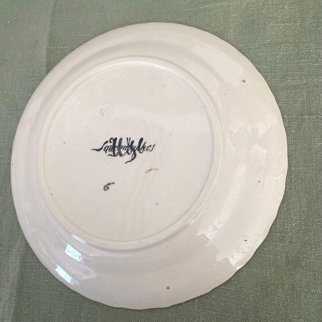 Sarreguemines　ルイ15世　プレートセットフランスアンティーク【A】