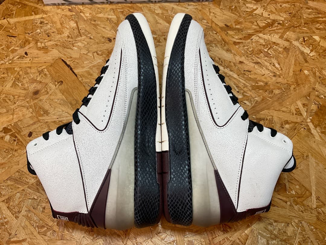 美品 ナイキ × アママニエール DO7216-100 エアジョーダン2 レトロ