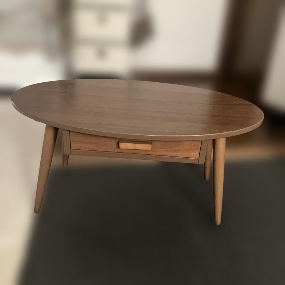 木製　ローテーブル