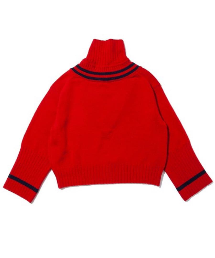 お値下げ　F/CE 赤Vネック ハイネック　ニット　長袖　Giselle掲載