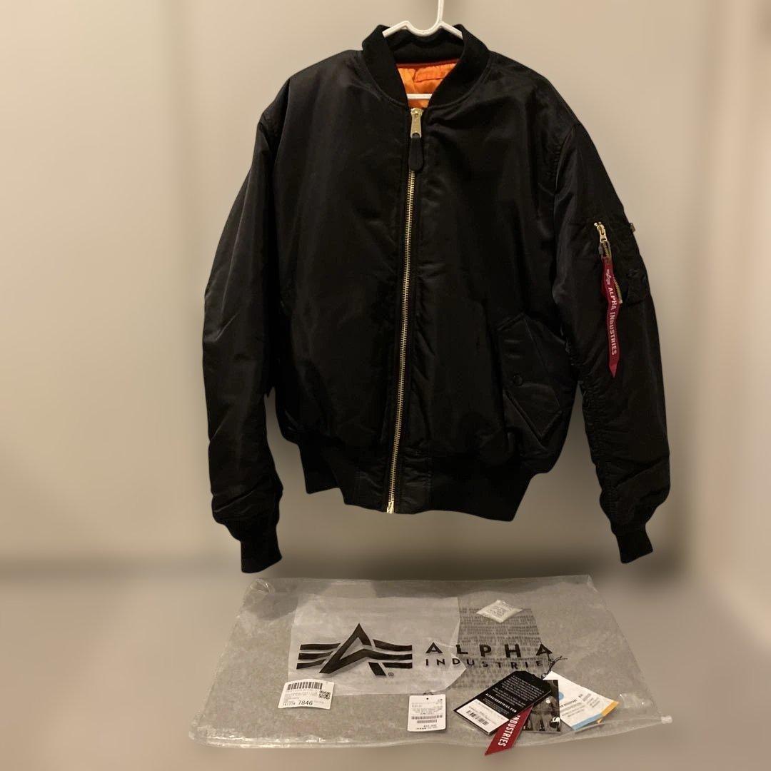 ジャケット・アウター Alpha Industries MA-1 FLIGHT JACKET L