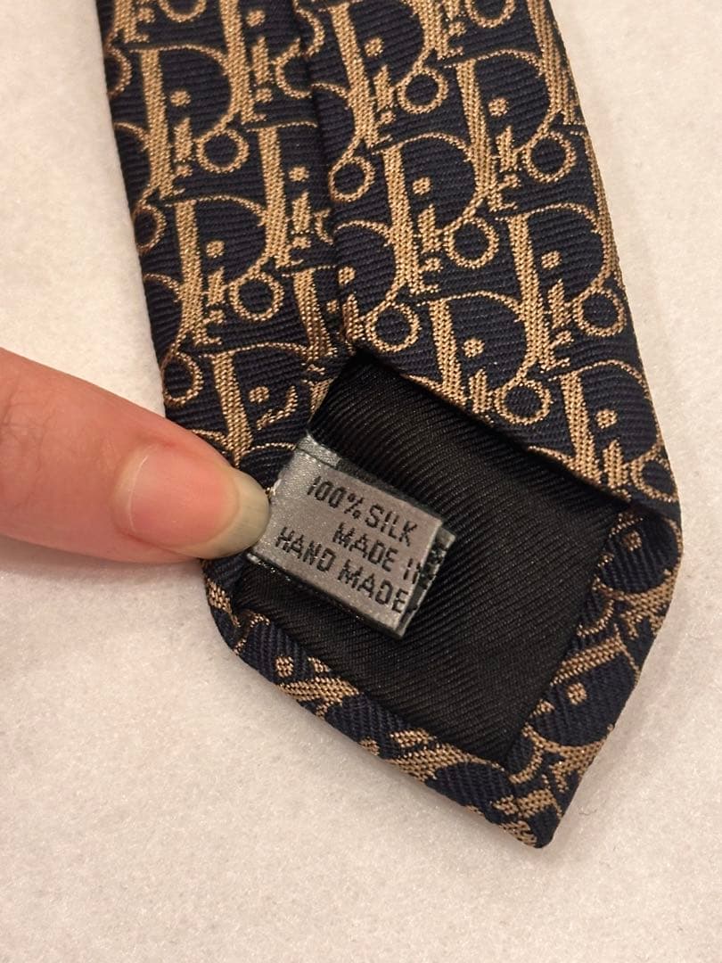 ディオール オブリーク ジャカード シルクネクタイ