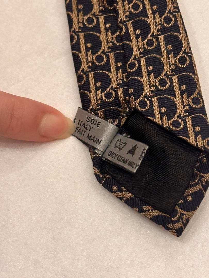 ディオール オブリーク ジャカード シルクネクタイ