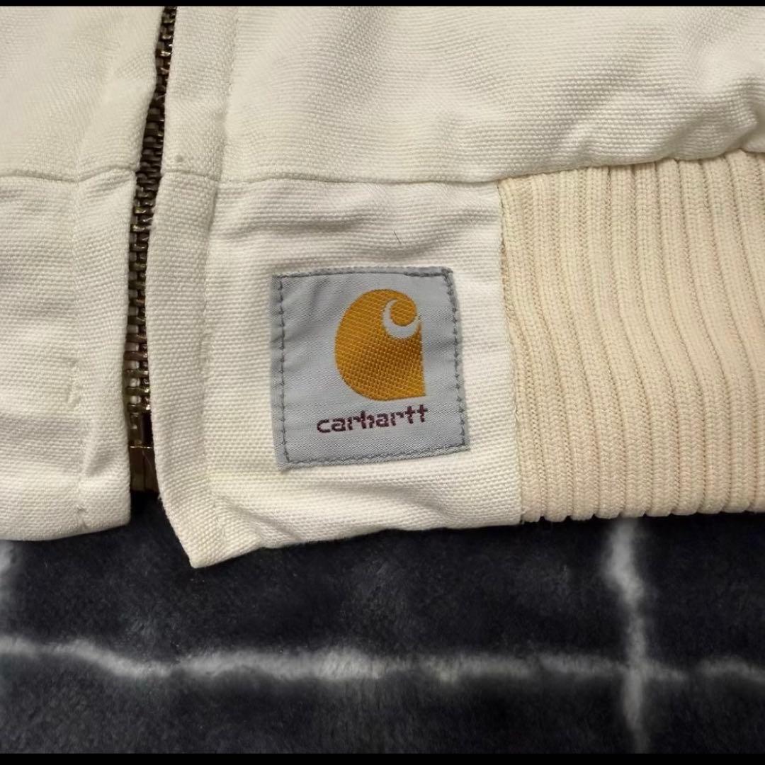 Carhartt USA製 サンタフェジャケット JQ0507 星ロゴ ホワイト