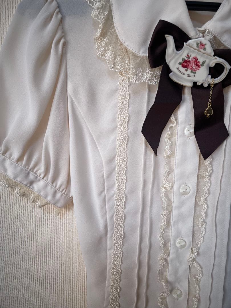 【美品】イノセントワールド ティーポットブラウス