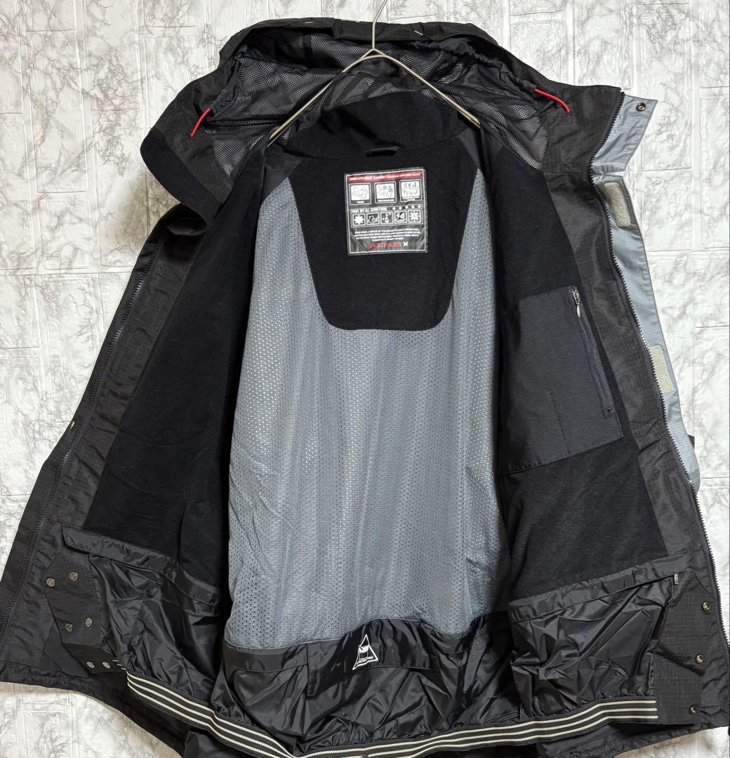 ♦︎良品♦︎オンヨネJACK FROST オールブラック　スノボ・スキーウェア　XL