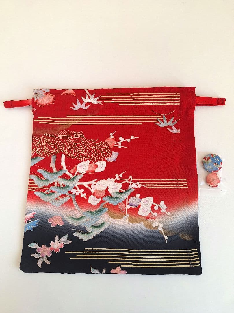 着物リメイクワンピース3664