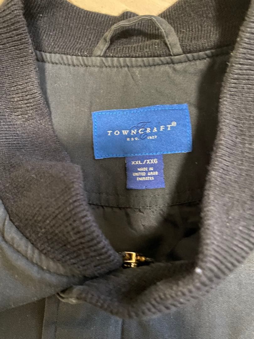 80年代　タウンクラフト　ダービージャケット　希少　ブラック