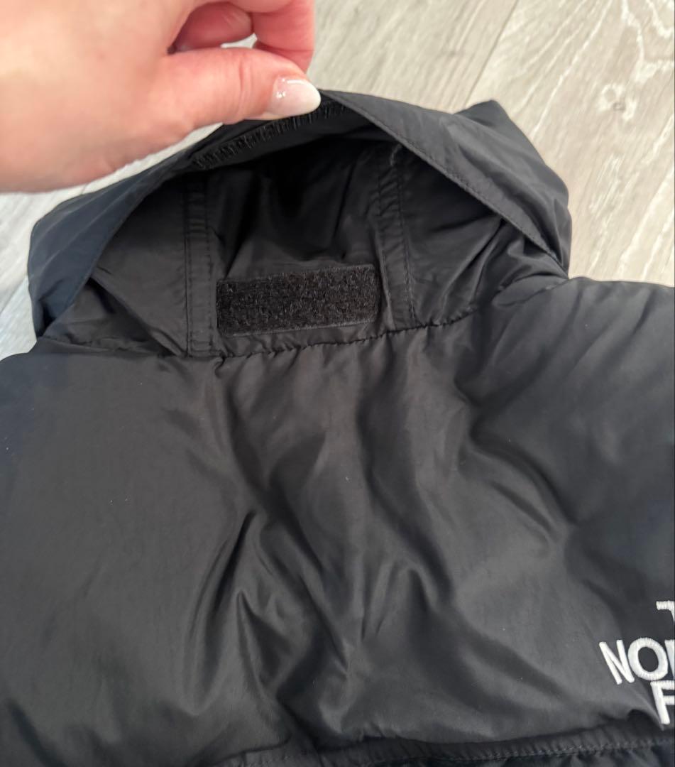 THE NORTH FACE ブラック ヌプシダウンベスト レディースML