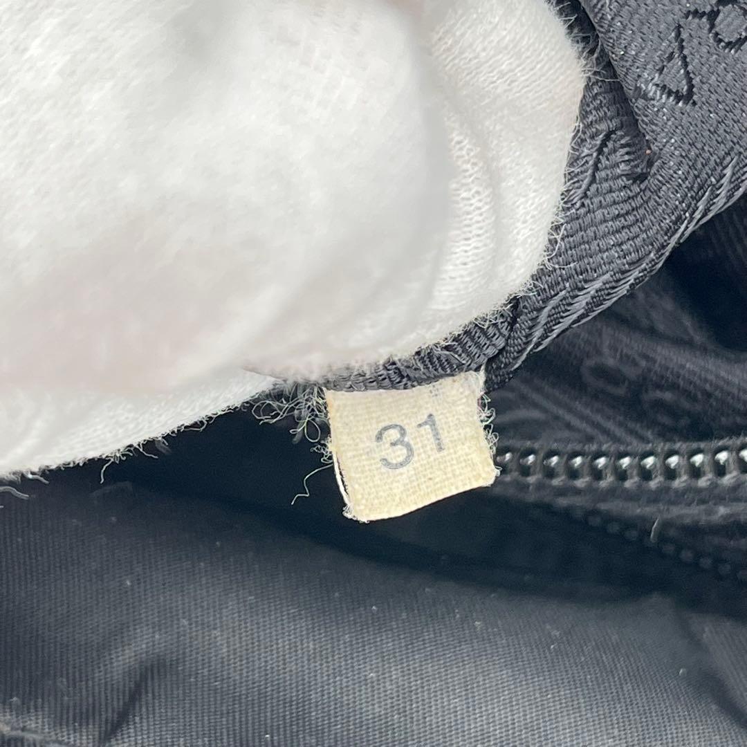 PRADA ハンドバッグ トートバッグ 手提げ 三角ロゴ テスートナイロン 黒