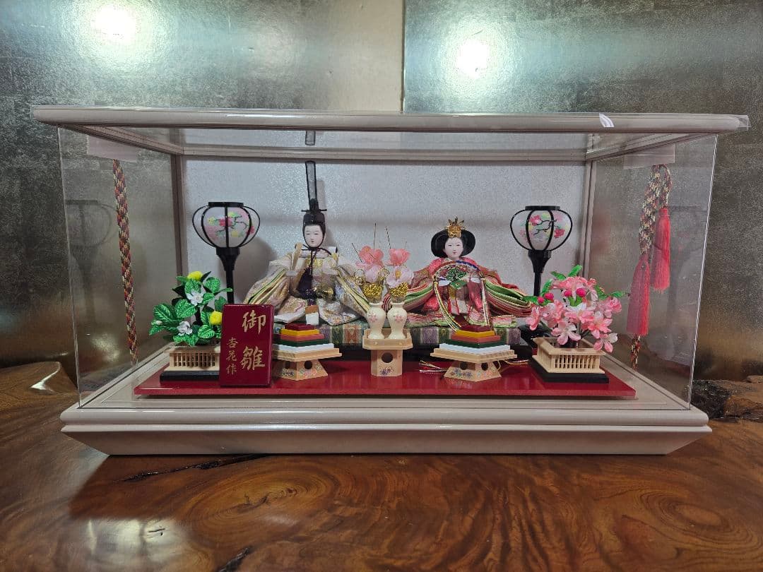 【一点限り】雛人形 ケース飾り　K46