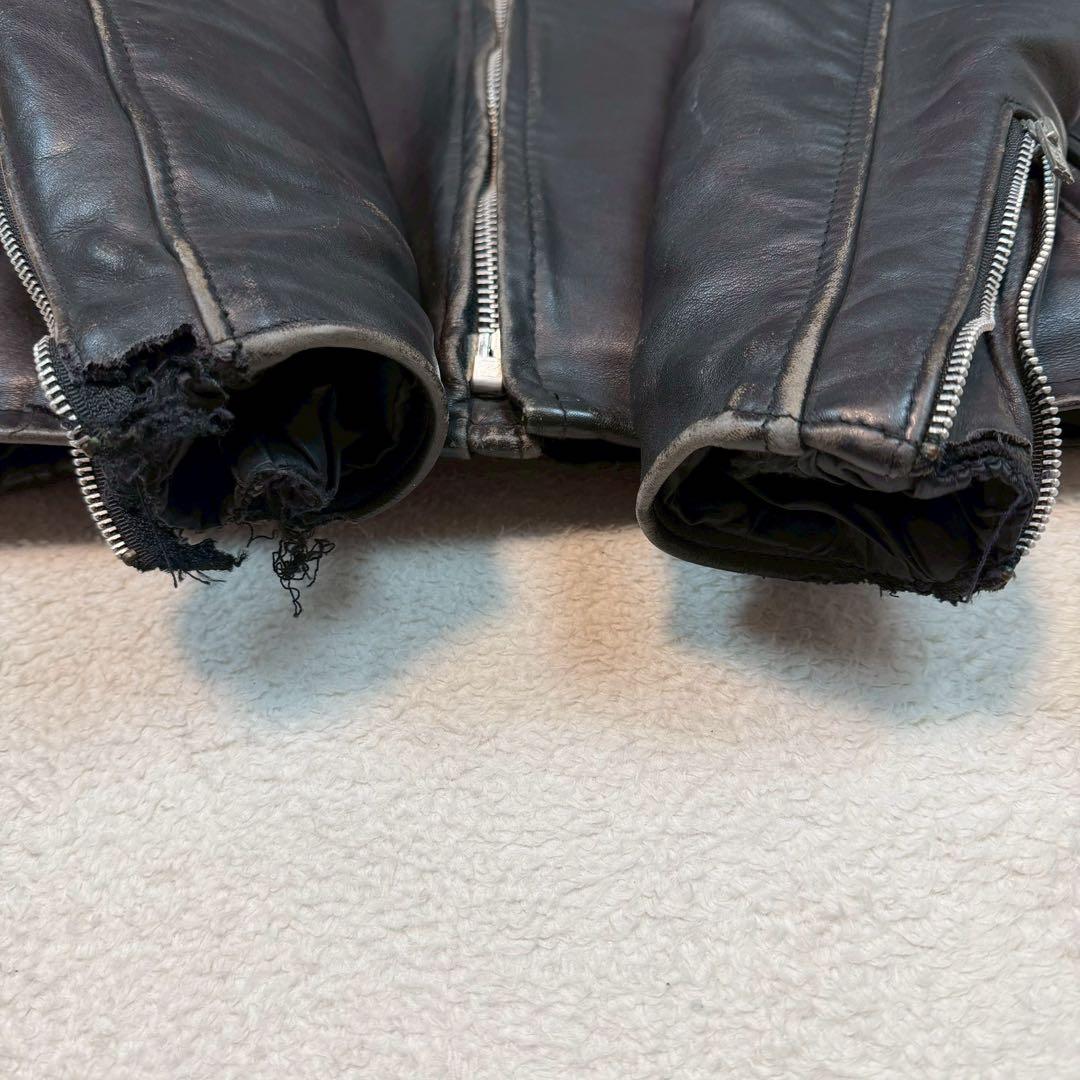 SIZE42 SCHOTT 641 ライダースジャケット ライナー 大きいサイズ