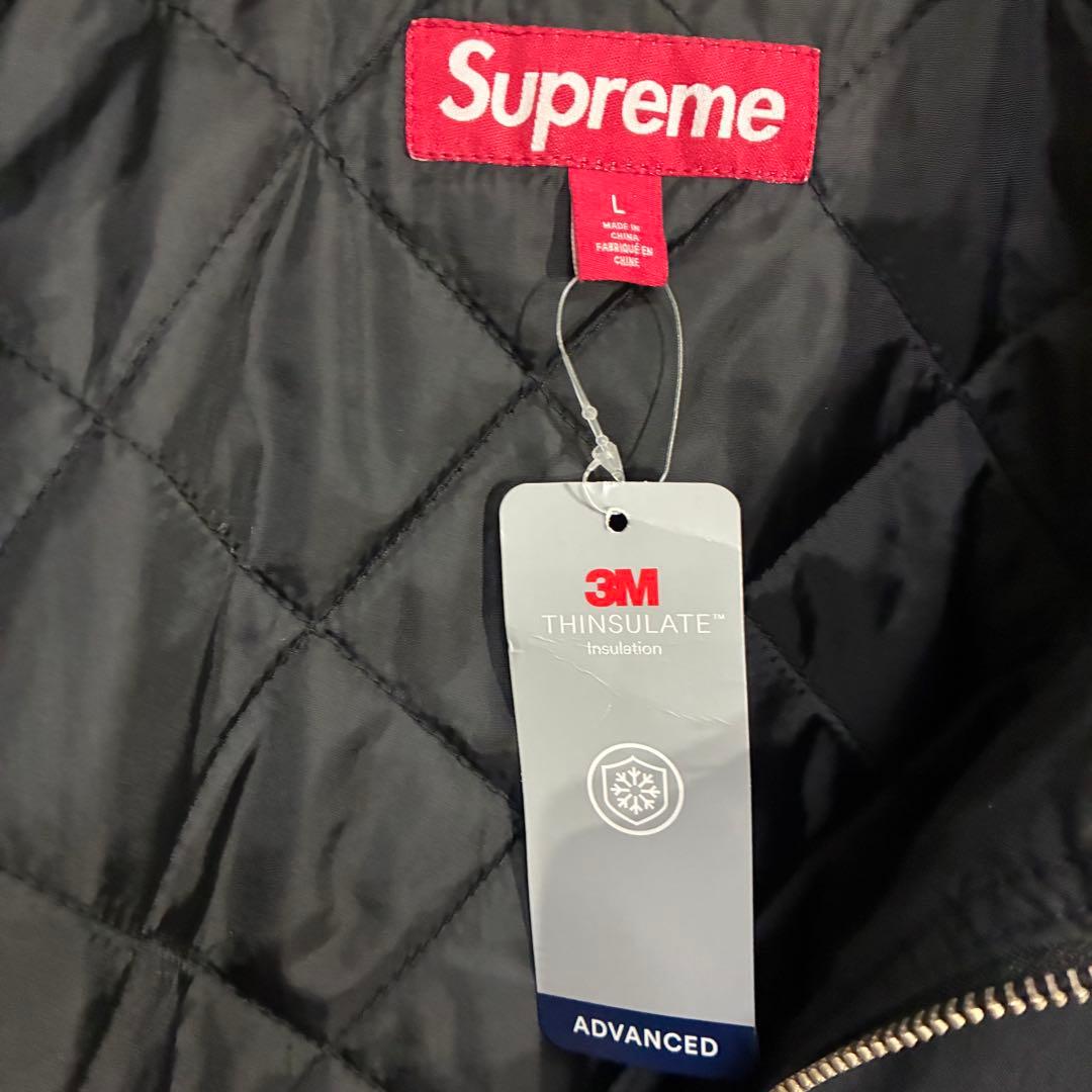 【入手困難】シュプリーム　レザーカラー ユーティリティジャケット　L