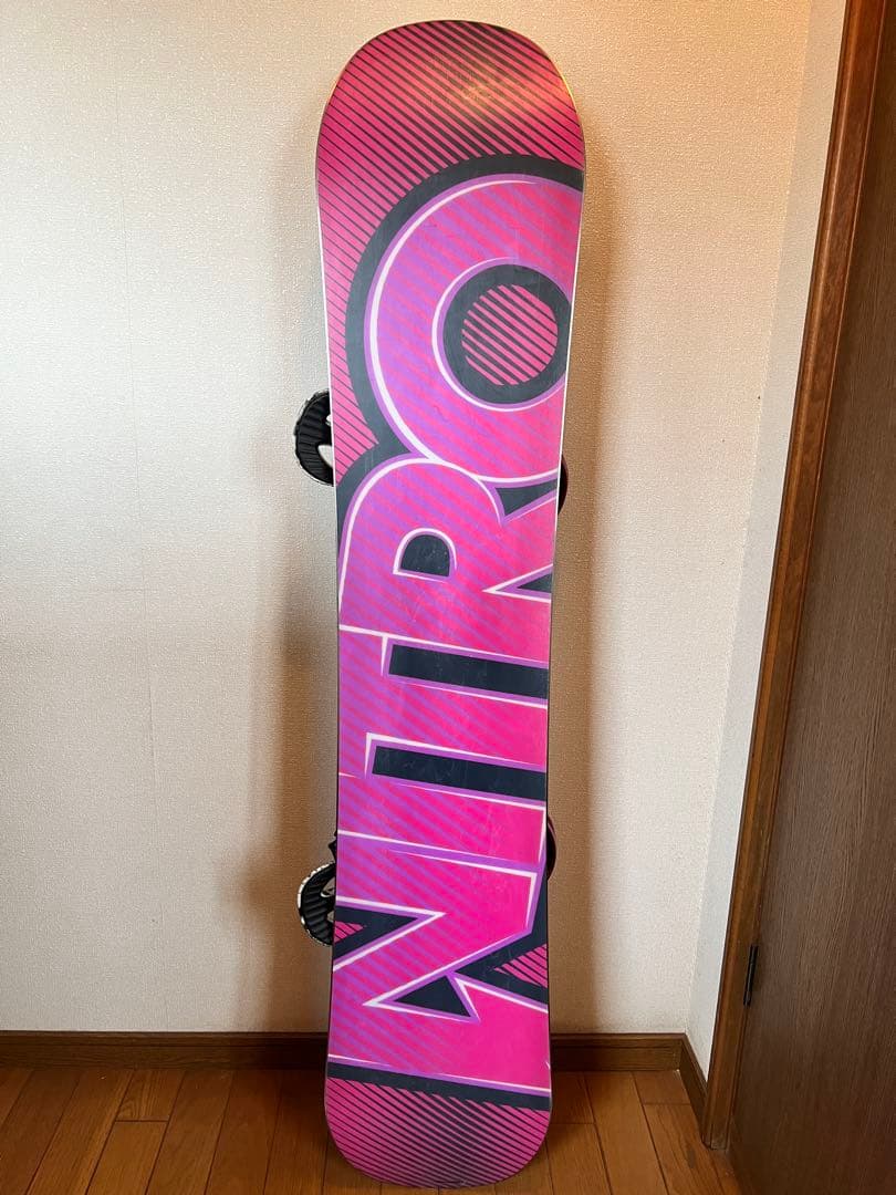 NITROスノーボード板　FLUXビンディング　レディース　ALLセット売り