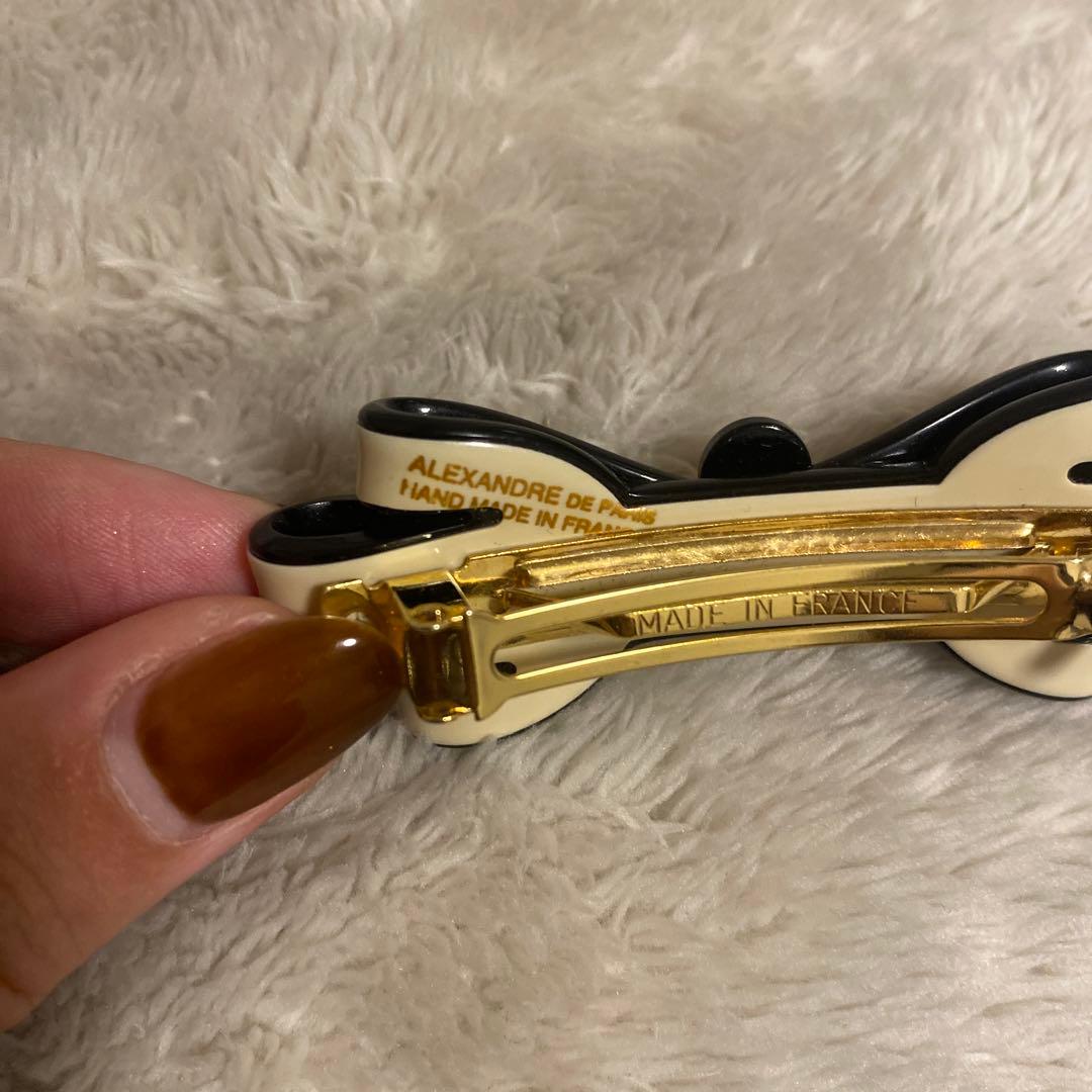 期間限定価格★迄アレクサンドル・ドゥ・パリ リボンバレッタ