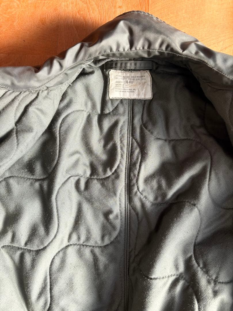 実物 初期型 cwu45/p（38-40）アクションプリーツグリーンブライヤー