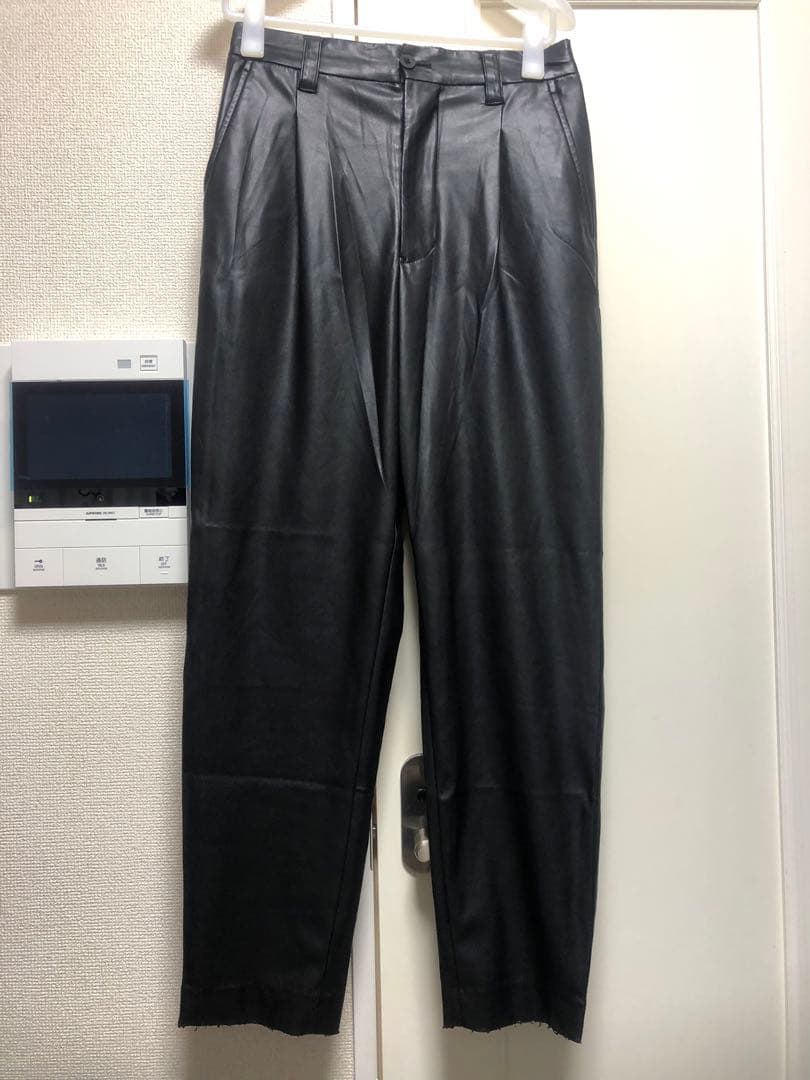 メゾンスペシャル レザー オーバー セットアップ ブルゾン スラックス パンツ