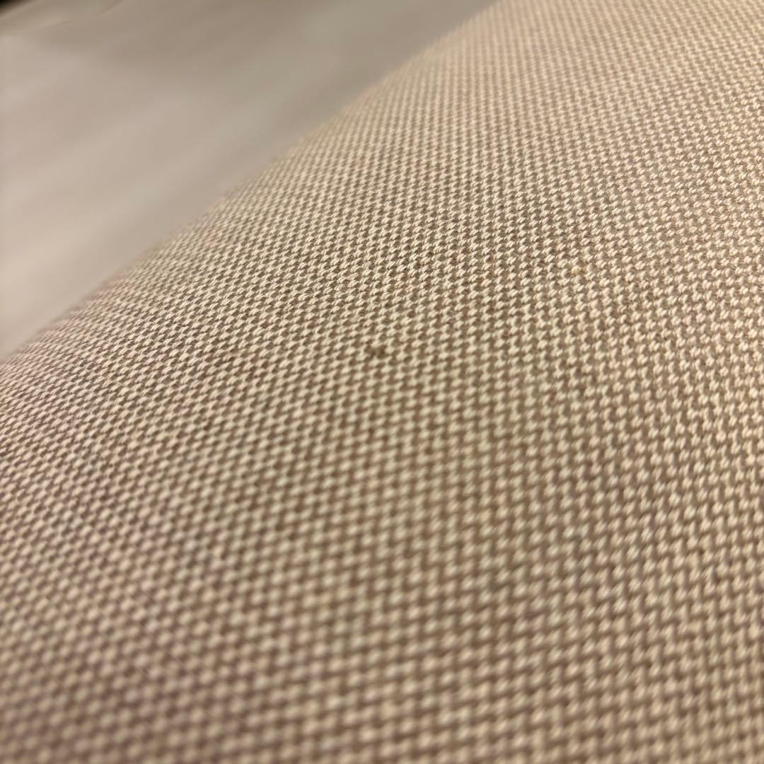 無印良品 ソファ ウレタンポケットコイル 2シーター 綿麻バスケット織カバー