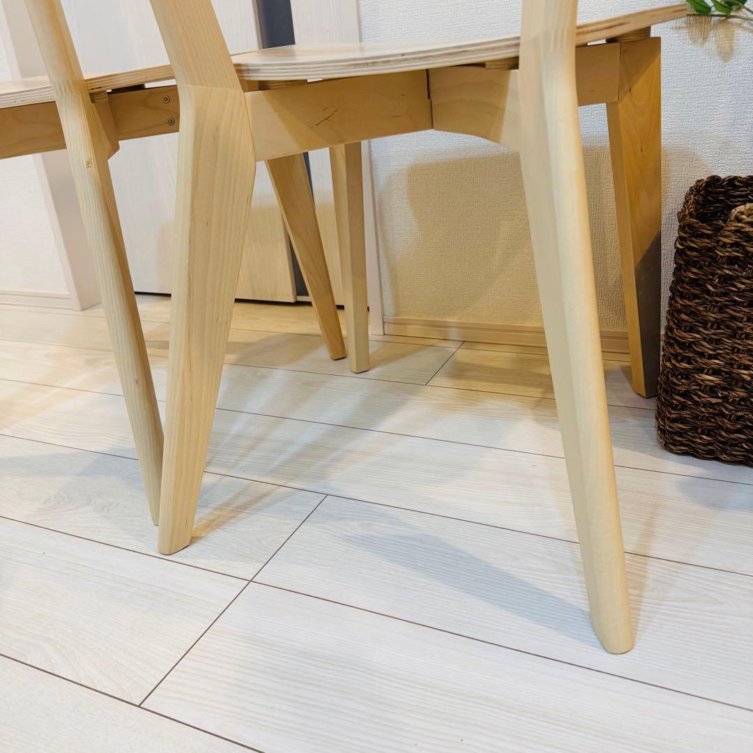 [IKEA]イケア　LISABO リーサボー チェア アッシュ2脚セット ②