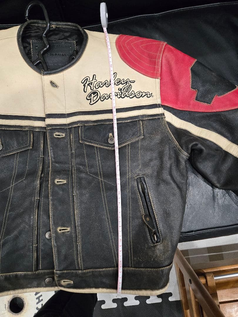 希少モデル　Harley Davidson レザーライダースジャケット