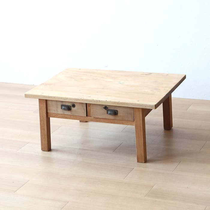 【k.huetaiko】アンティーク ローテーブル