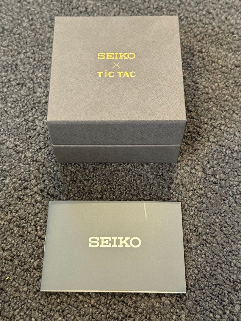 【新品未使用】SEIKO×TiCTAC 35周年記念 SZSB006