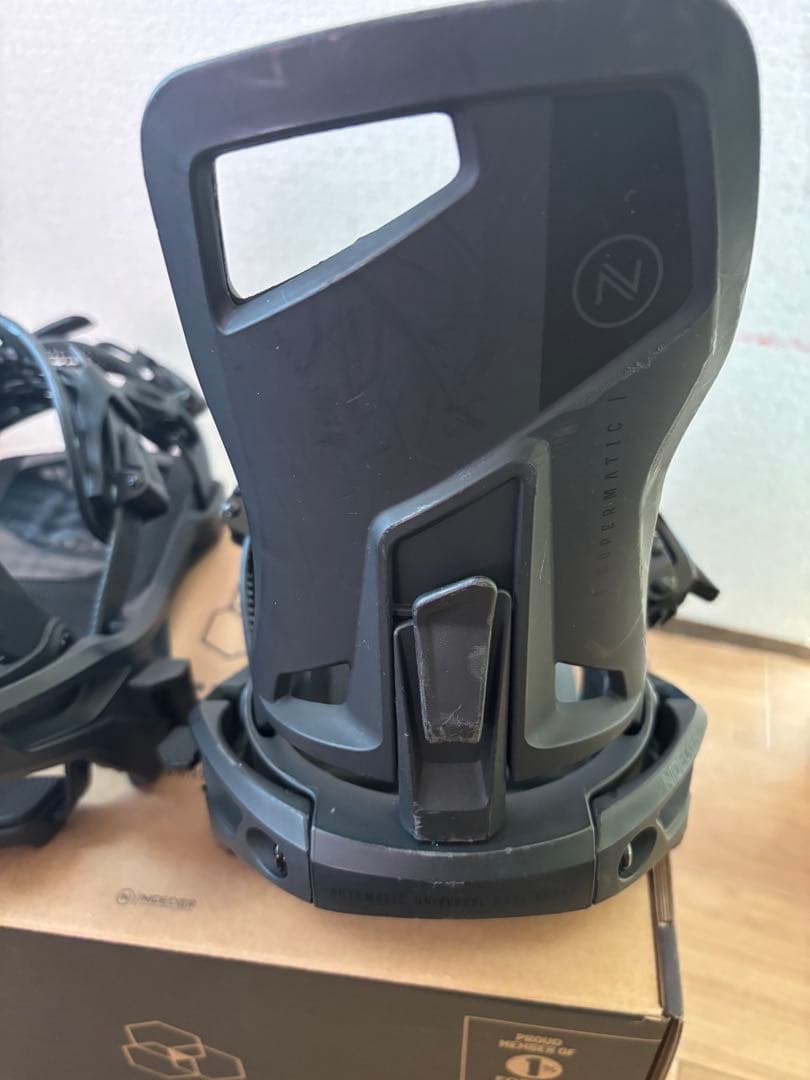 NIDECKER Supermatic ブラック ビンディング　Lサイズ