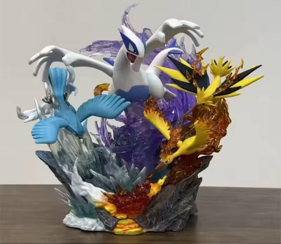 ポケモン　ルギア　フリーザー　サンダー　ファイヤー　フィギュア