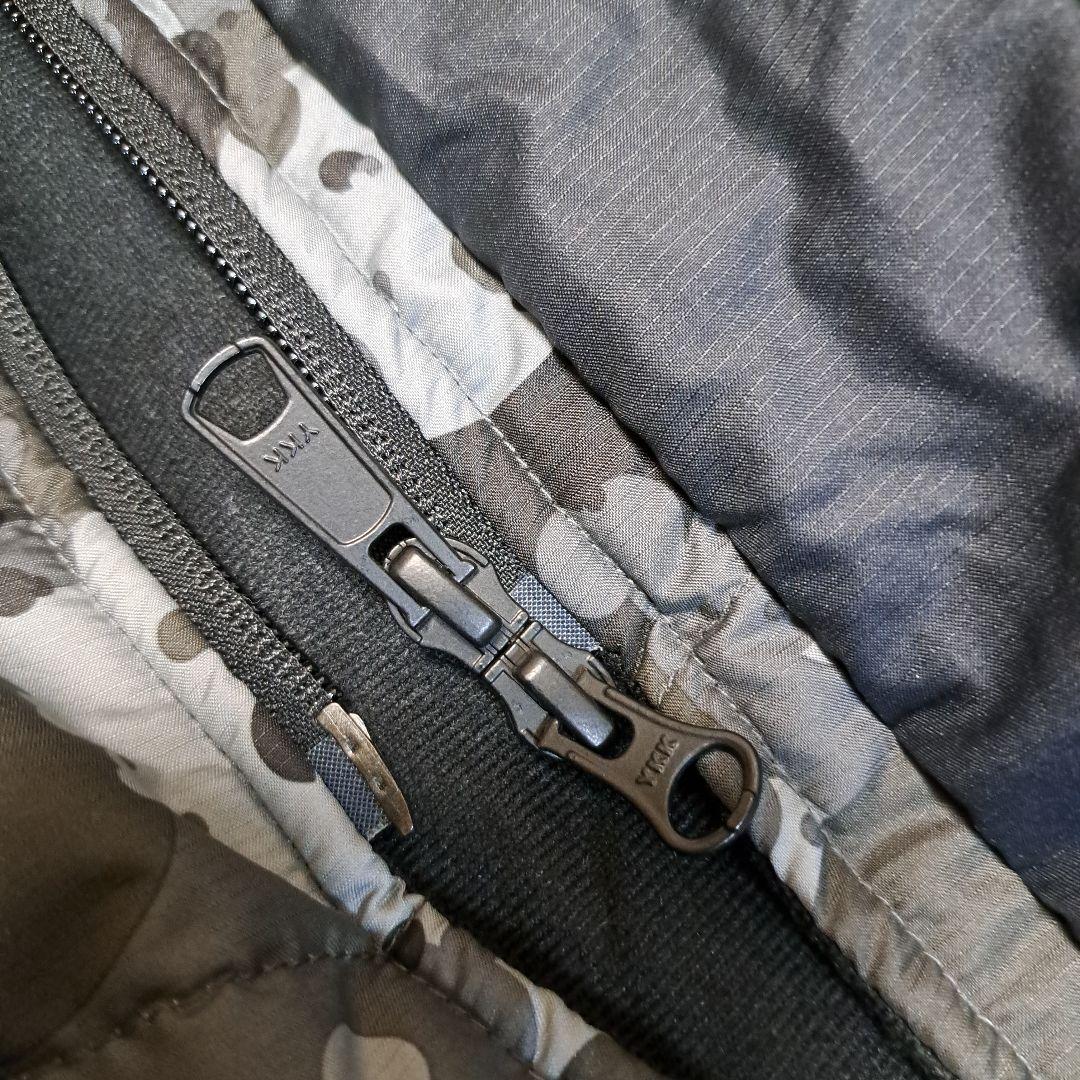 新品⭐OAKLEYオークリー⭐カモフラ　迷彩　裏起毛　中綿　ベンチコート　L