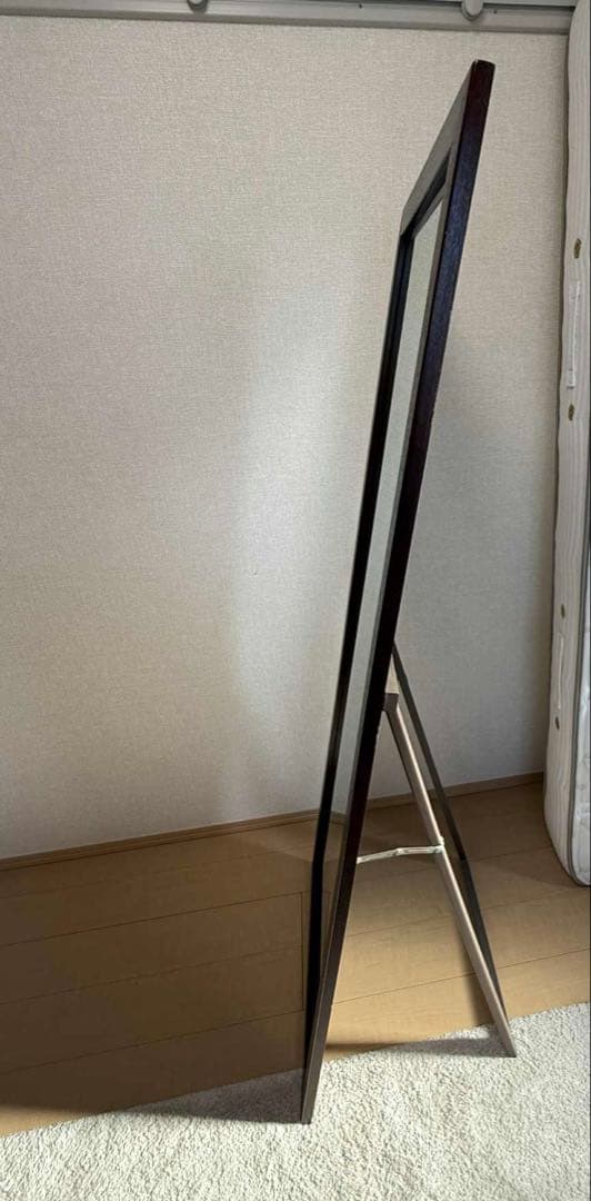 等身大鏡の枠部分（横60✖️縦約158✖️厚み2cm）と立て掛ける部分のみ