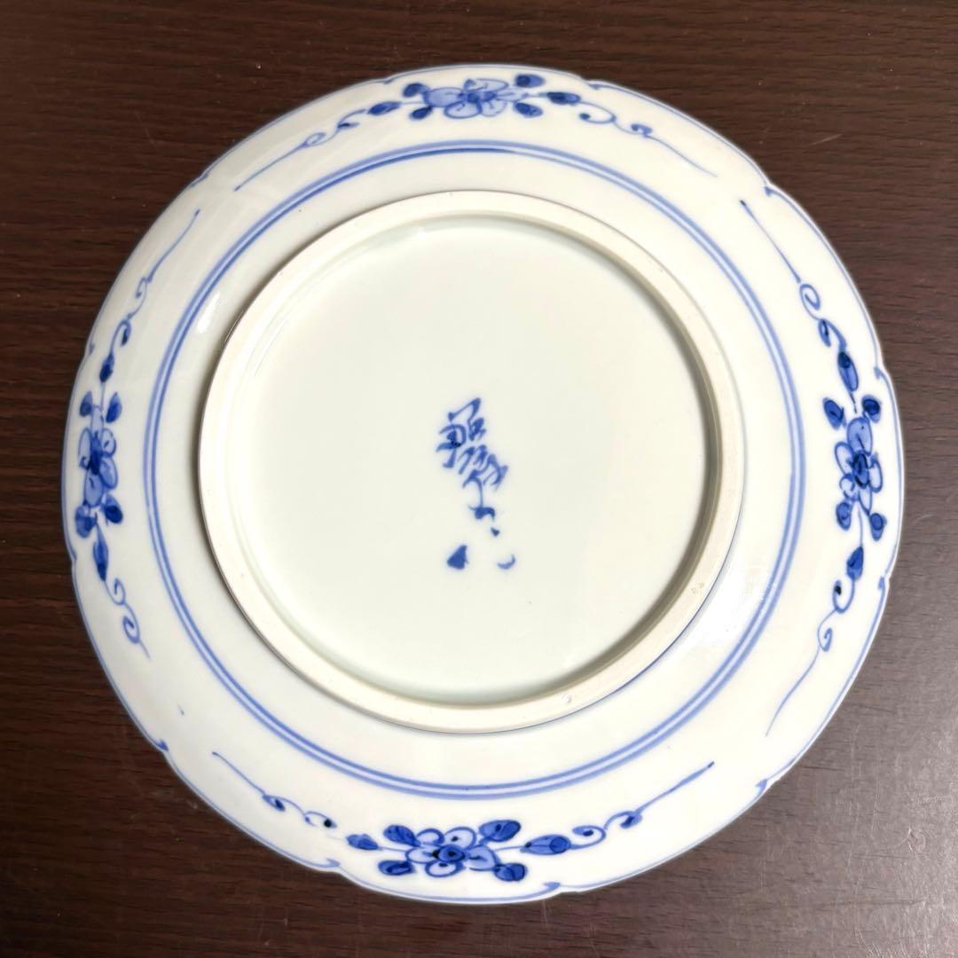 未使用保管✨京焼 清水焼 高野 昭阿弥 色絵桜間取小紋 5.2号皿 １枚✨桜 花