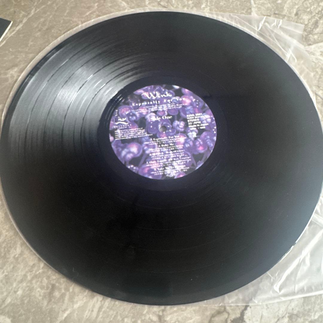 邦楽 WINK ESPECIALLY FOR YOU LP