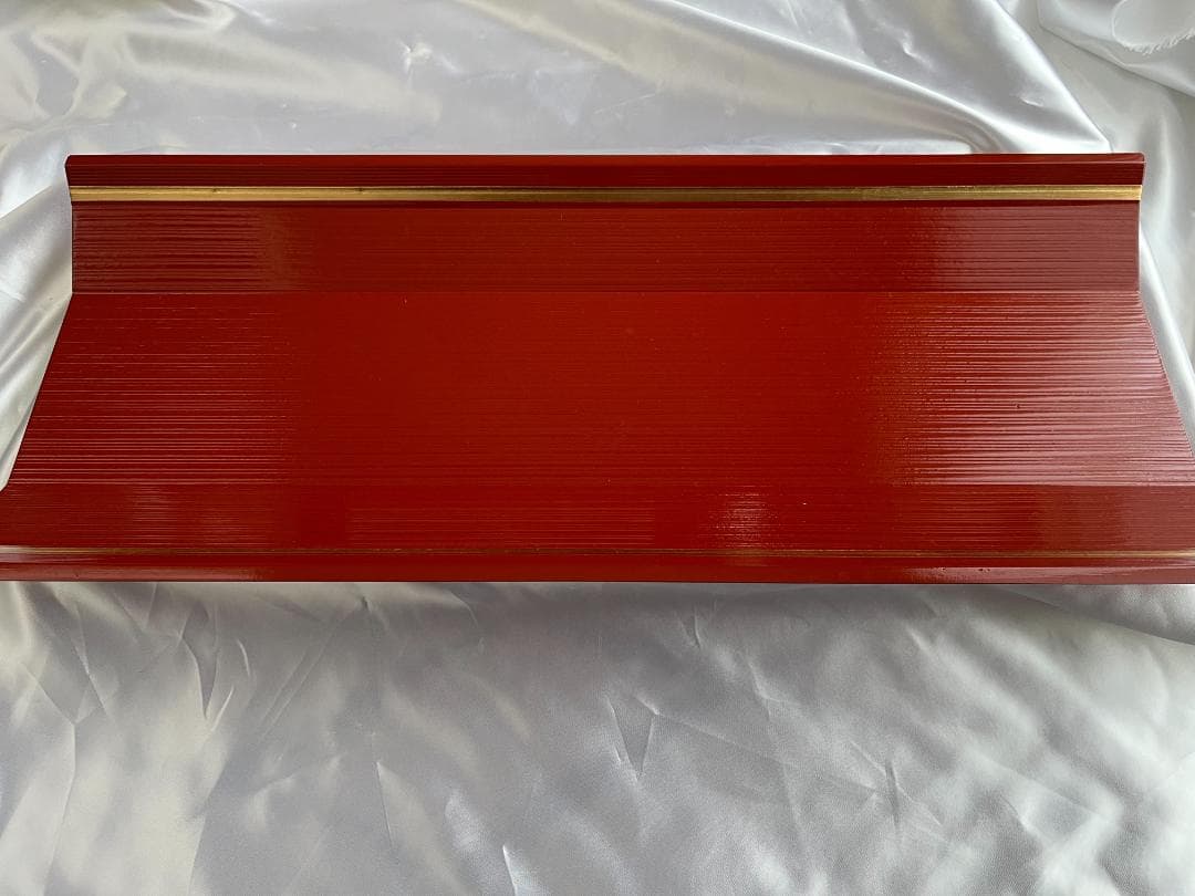 【宮内庁御用達】山田平安堂 特大60cm 樽盛器 金縁 朱塗り 伝統工芸 希少